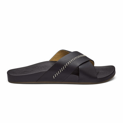 Kipe‘a ‘Olu Women‘s Slide Sandals - Black