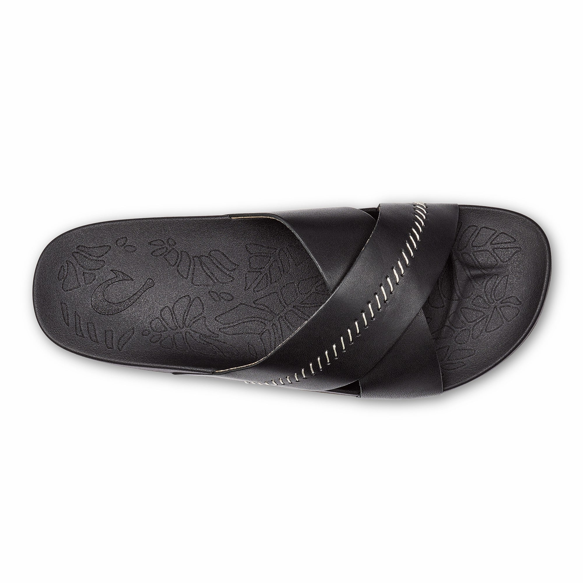 Kipe‘a ‘Olu Women‘s Slide Sandals - Black