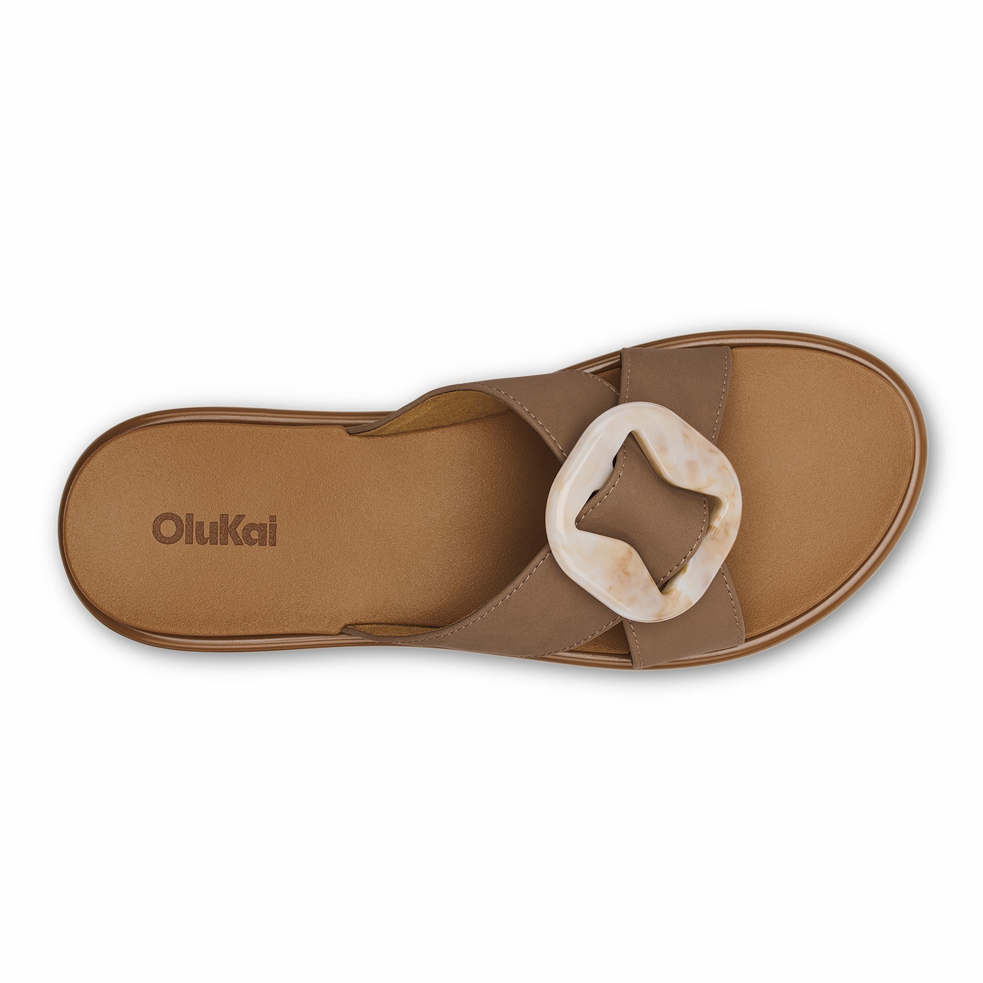 La‘i Slide Slide Beach Sandals - Tan