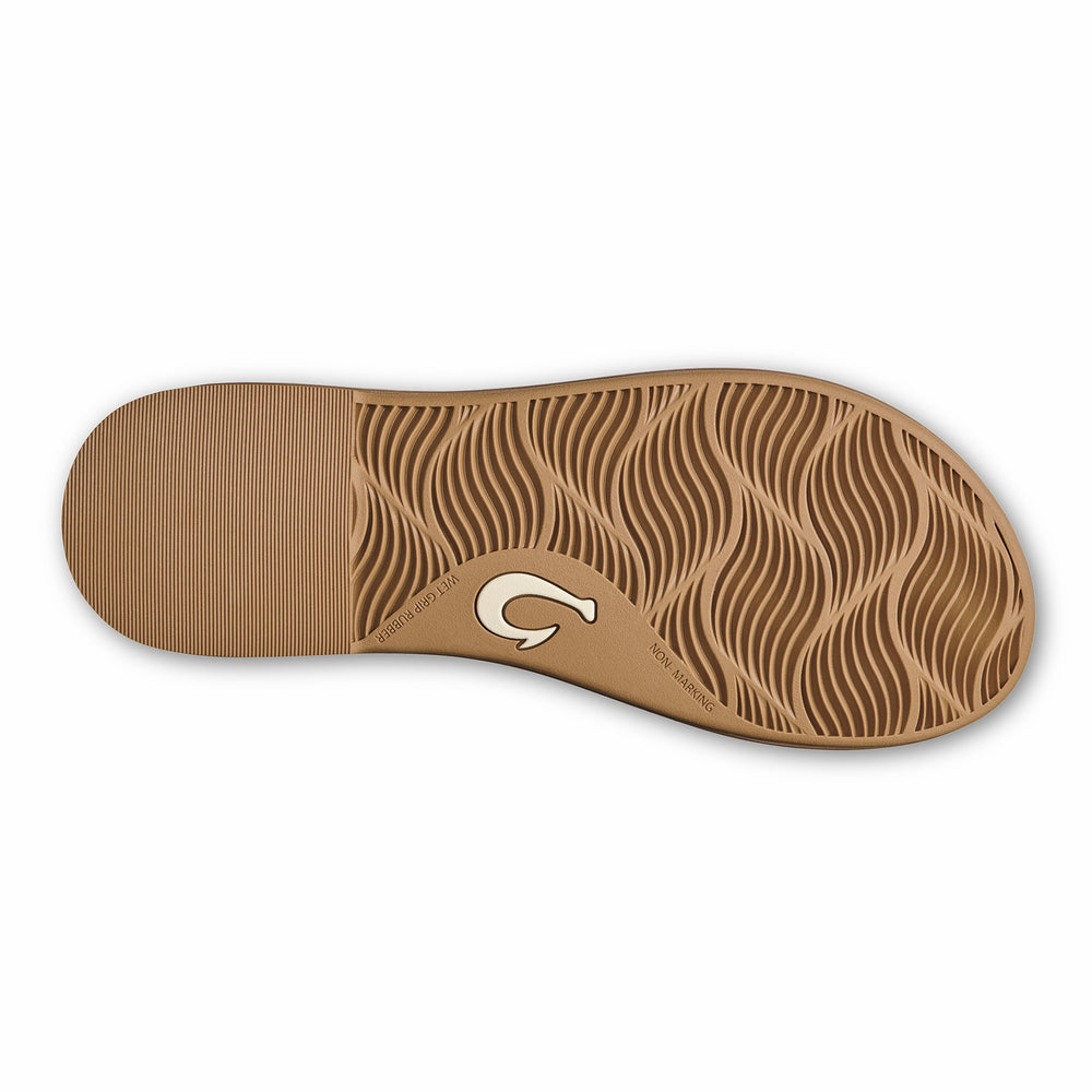 La‘i Slide Slide Beach Sandals - Tan
