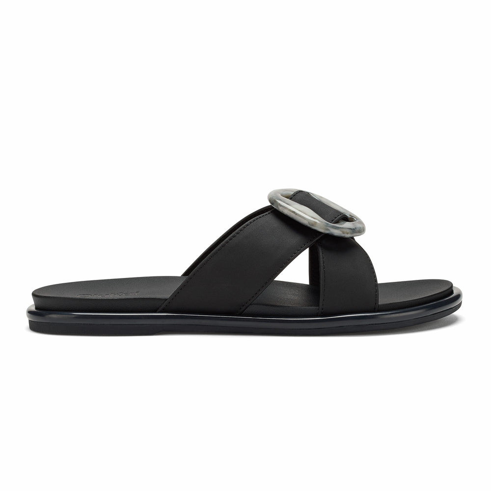 La‘i Slide Slide Beach Sandals - Lava Rock
