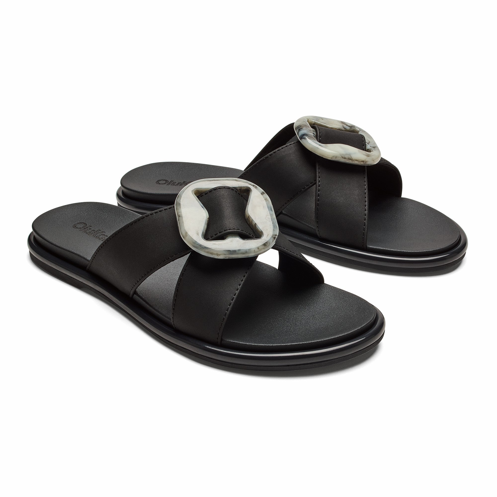 La‘i Slide Slide Beach Sandals - Lava Rock