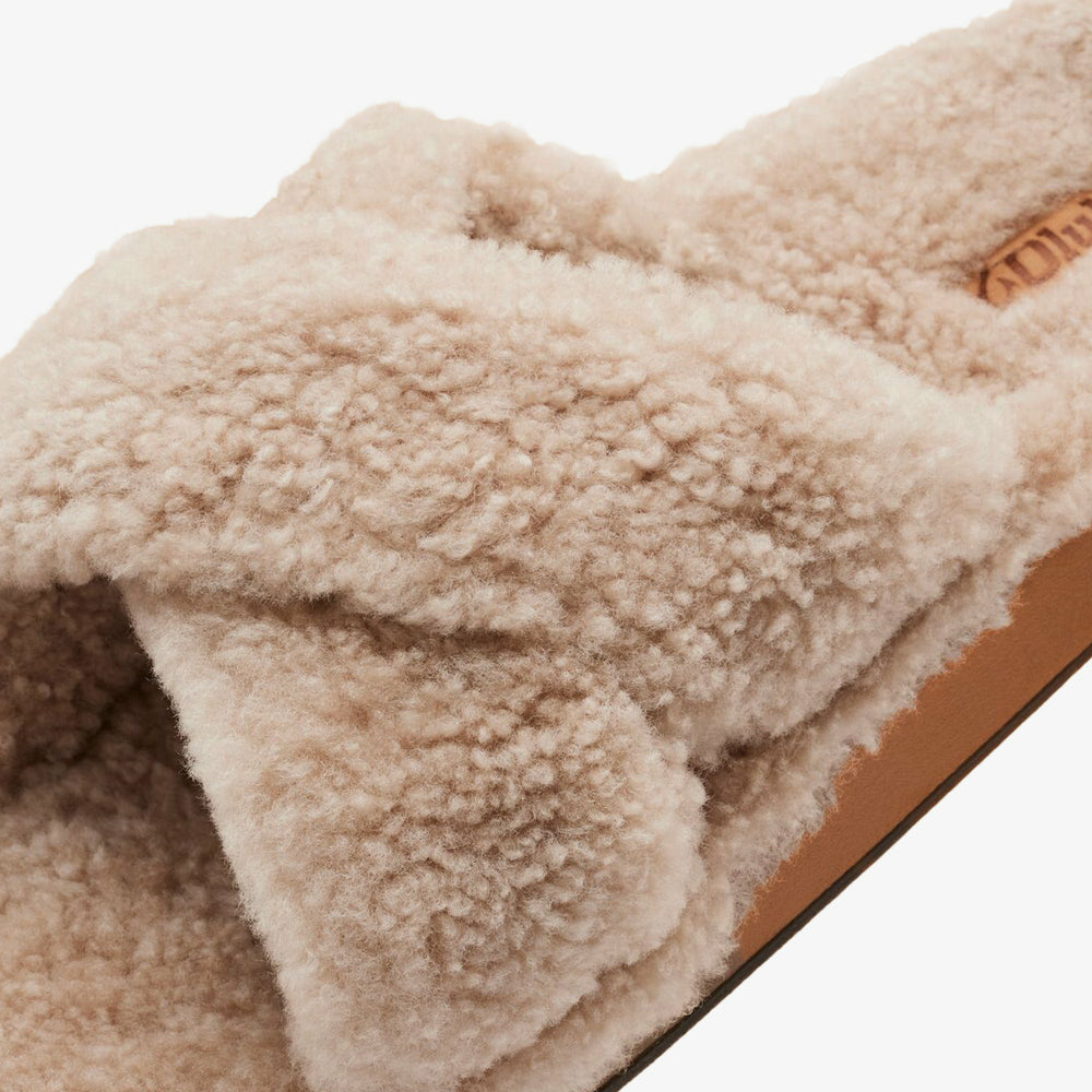 Hila Heu Slide Slipper Sandals - Tan