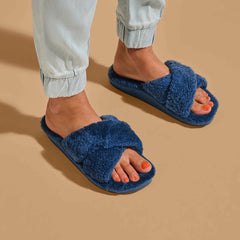 Hila Heu Slide Slipper Sandals - Moonlit Ocean