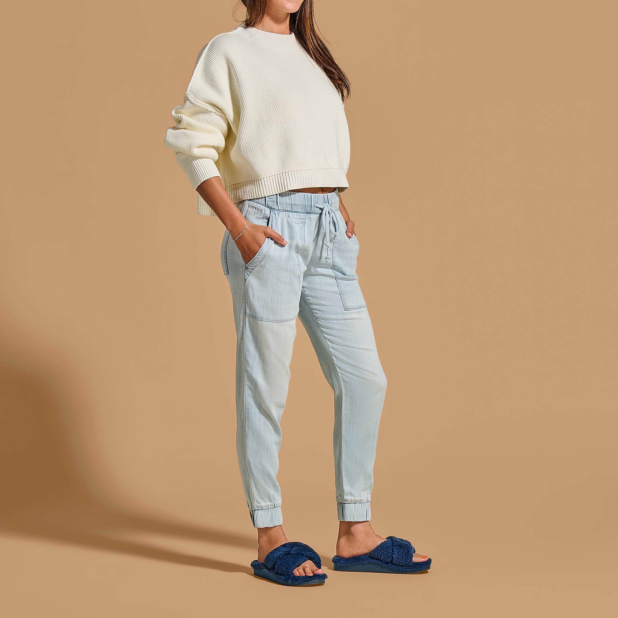 Hila Heu Slide Slipper Sandals - Moonlit Ocean