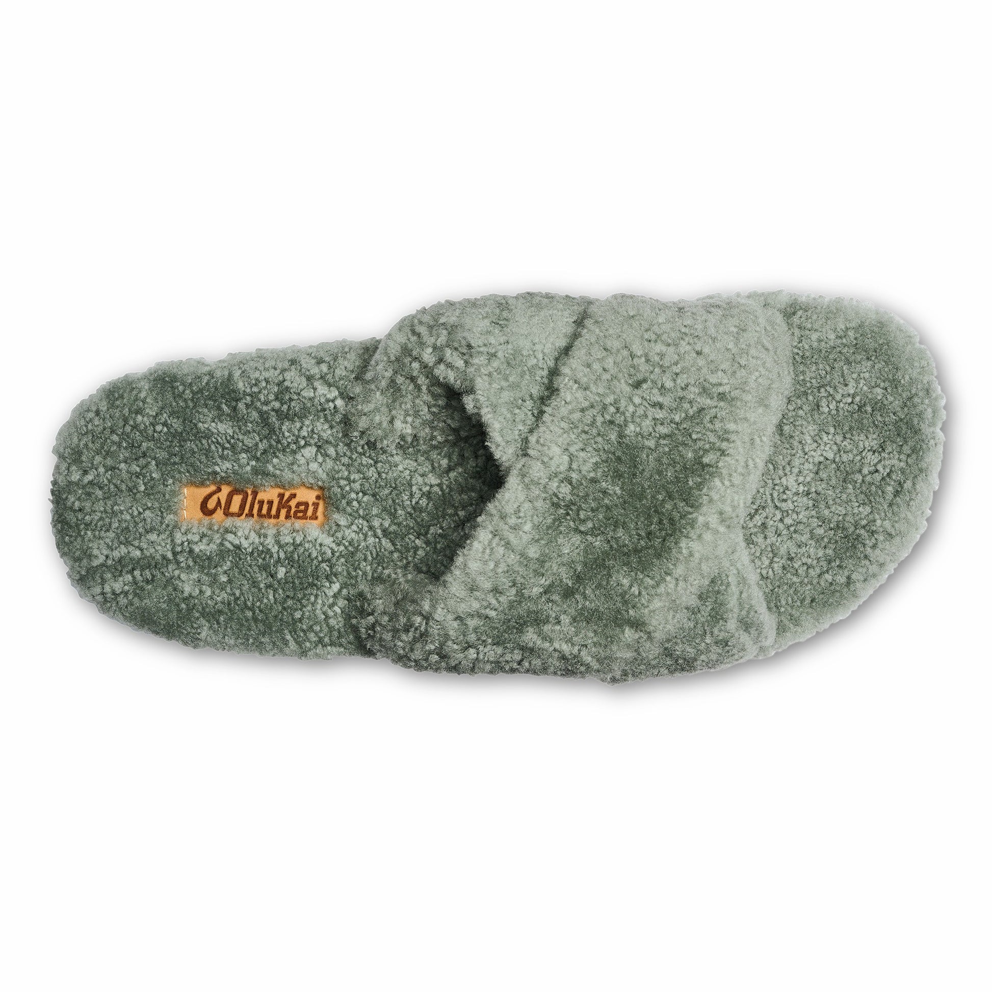 Hila Heu Slide Slipper Sandals - Muted Green