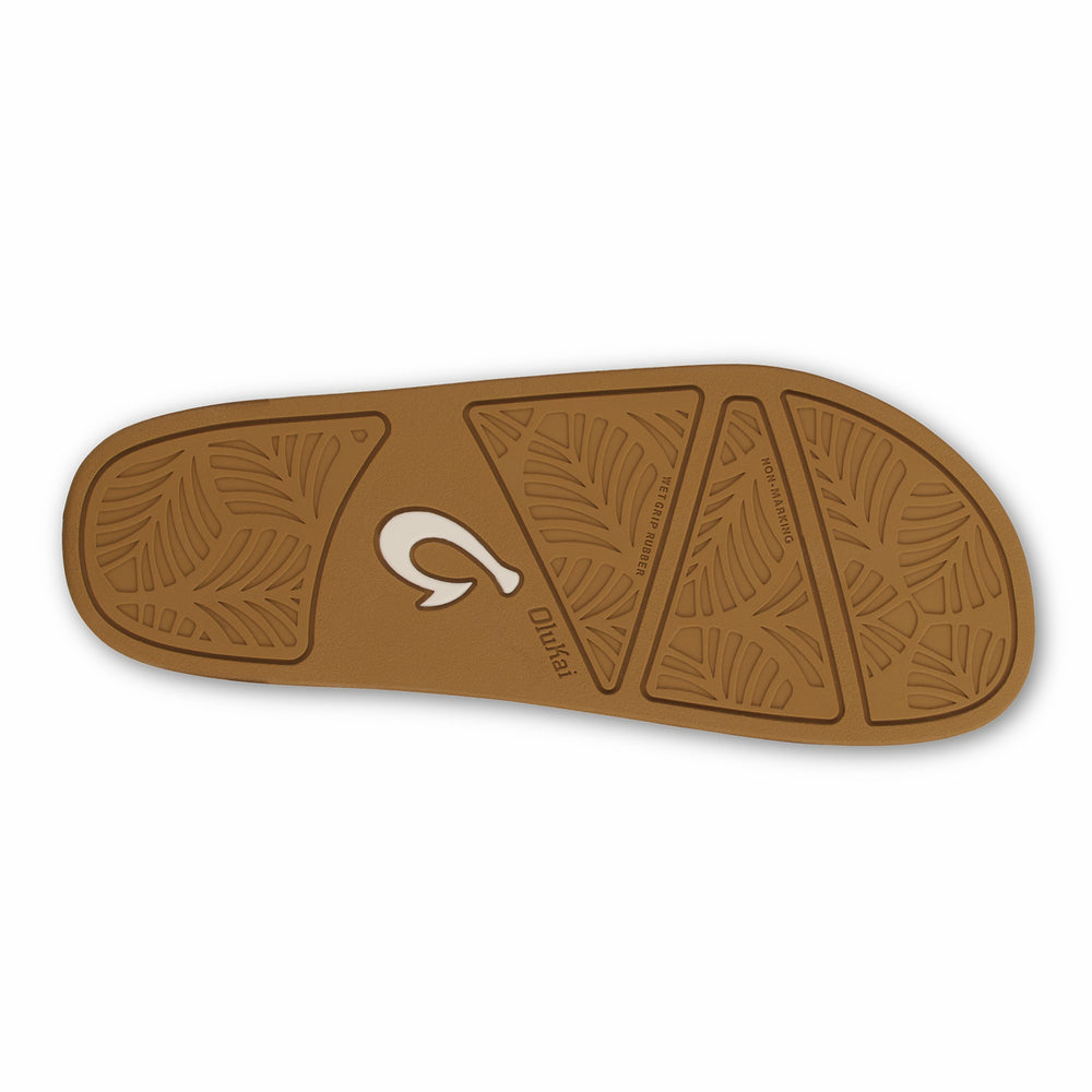 Kīpe'a Heu Women‘s Flip Flop Slippers - Tan