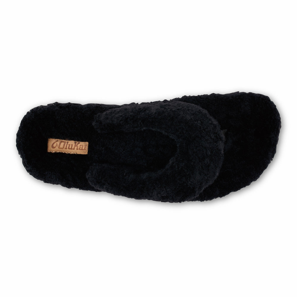 Kīpe'a Heu Women‘s Flip Flop Slippers - Black
