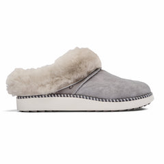 Ku‘i Fuzzy Slip-On Slippers - Fog
