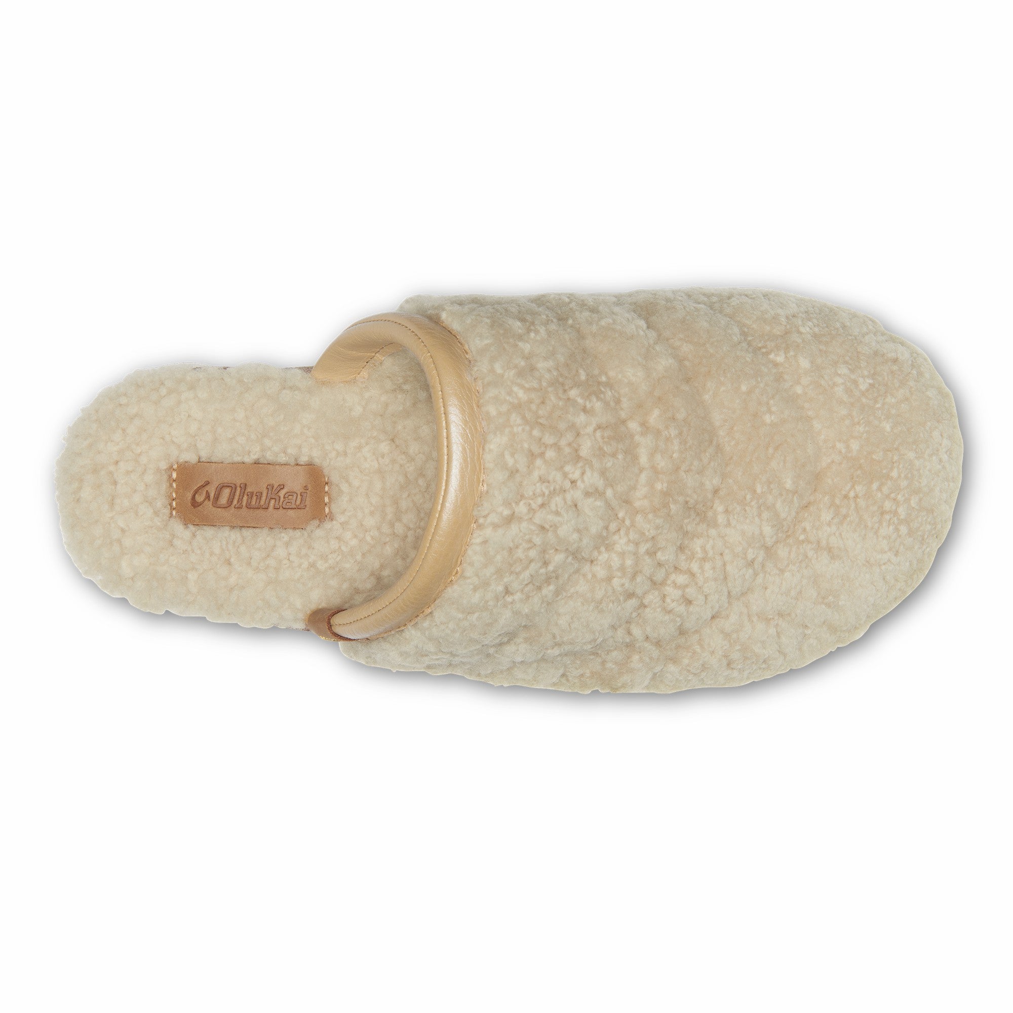 Pūpū Mua Shearling Mule Slipper - Tapa