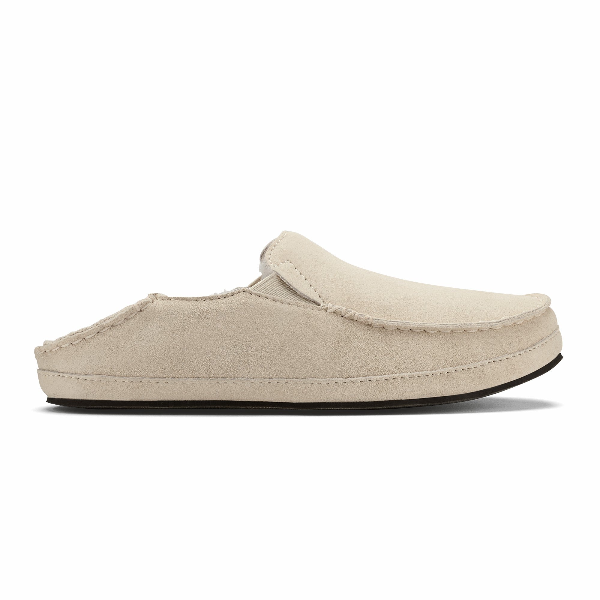Nohea Women's Leather Slippers - Bone