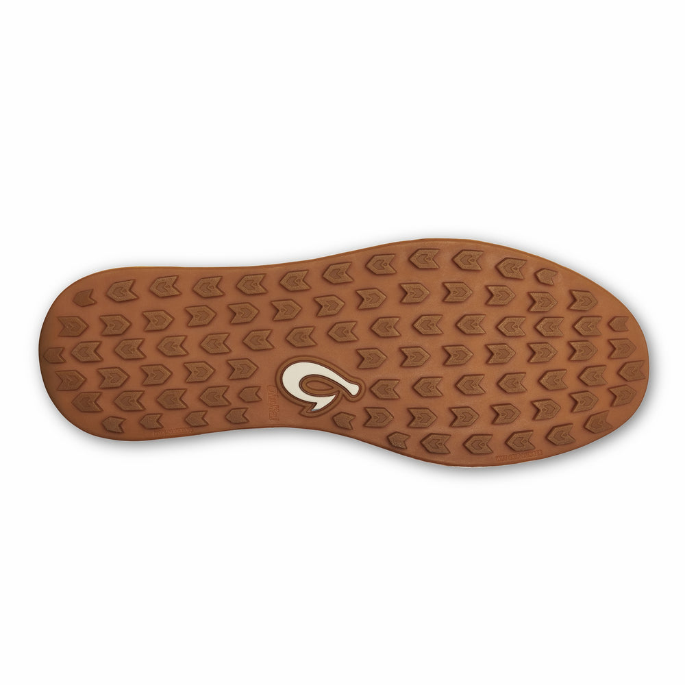 Wailea Waterproof Leather Golf Shoes - Stone
