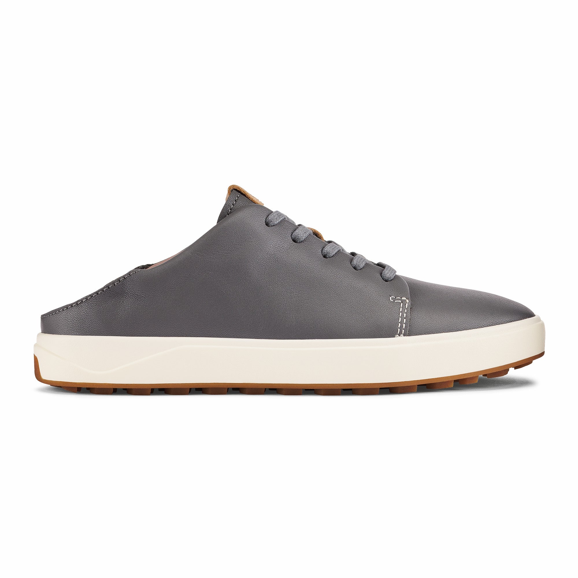 Wailea Waterproof Leather Golf Shoes - Stone
