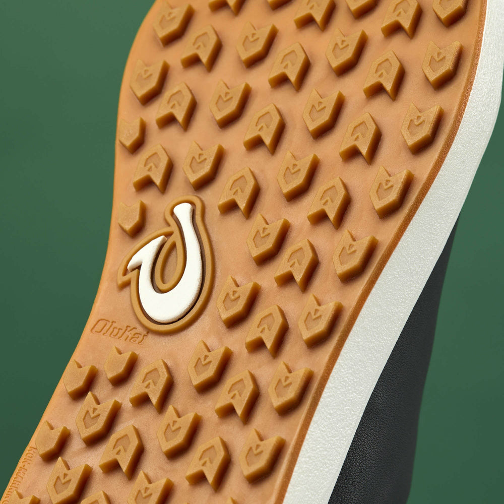 Wailea Waterproof Leather Golf Shoes - Stone